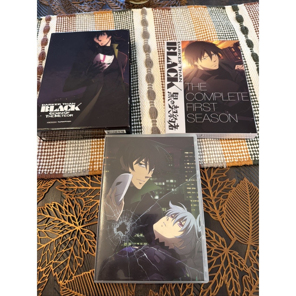Darker Than Black: Gemini of the Meteor Limited Ed. (BD/DVD 5-Disc Set) Mint